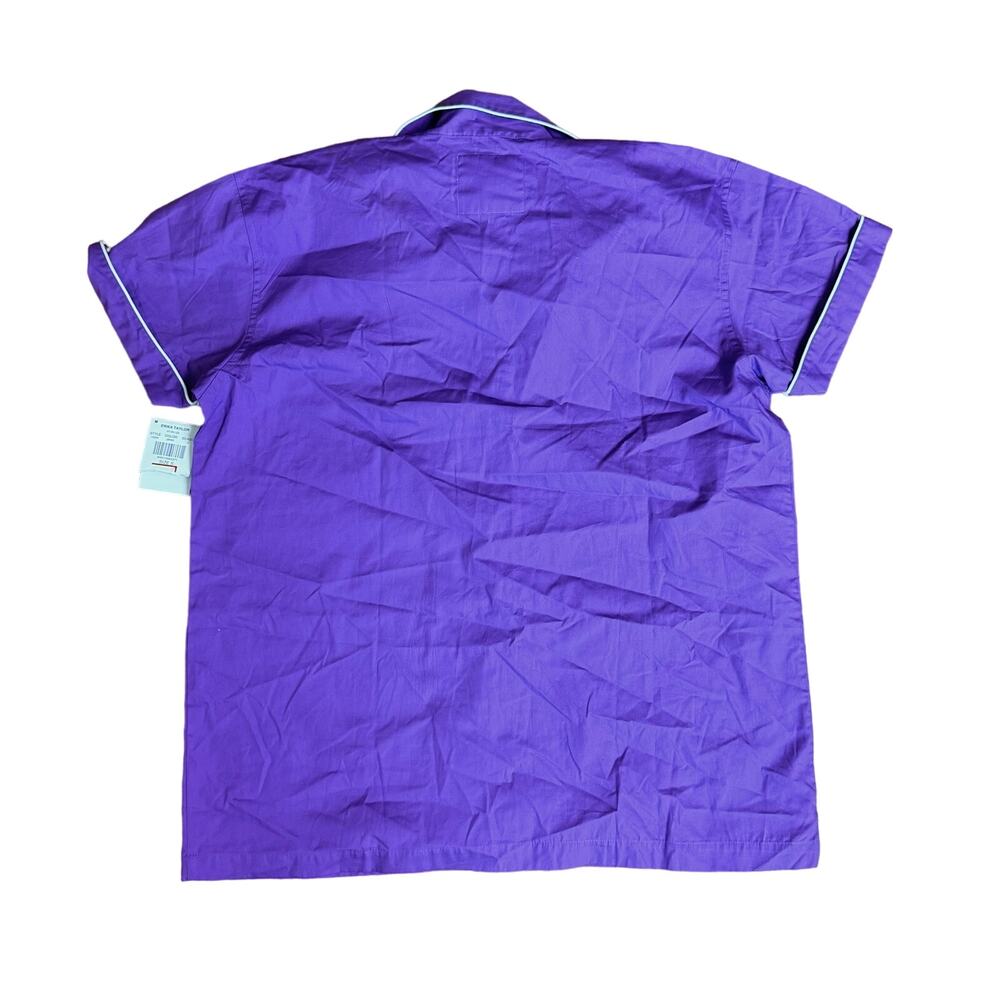 Erika Taylor Intimates Country Cottons Purple Pajama Set‎ NWT SMALL - Picture 8 of 9